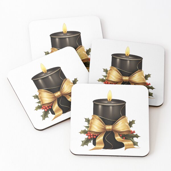 Item preview, Festive Ribbon Candle designed and sold by New-School-Wave.