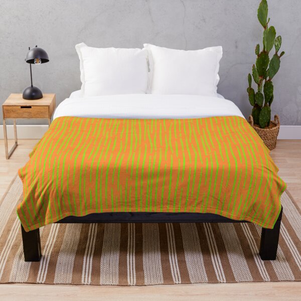Item preview, Hand-drawn Wavy Stripe – Orange designed and sold by keikono.studio.