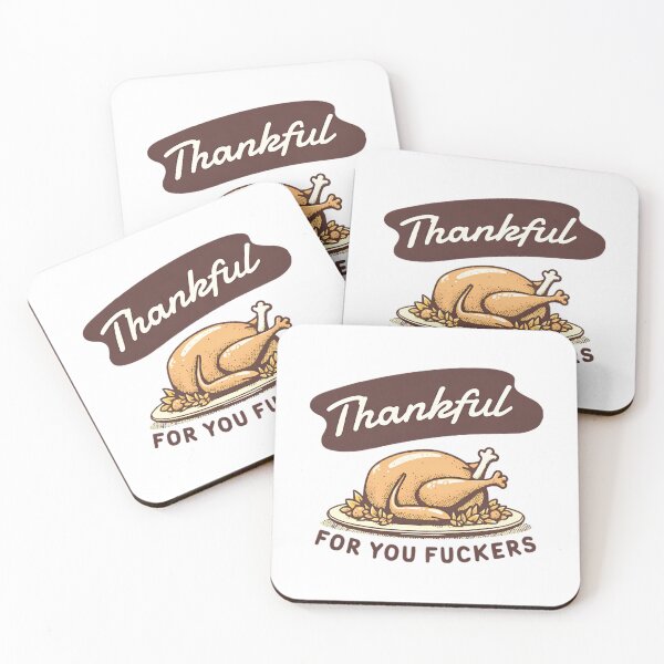 Item preview, You Funny Thanksgiving Fuckers 90s Thankful Fall Humor for designed and sold by JasonesNance.