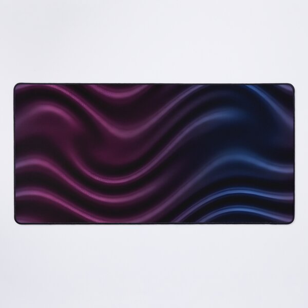 Item preview, Purple Blue Satin Waves designed and sold by Kaleidoscope Print.