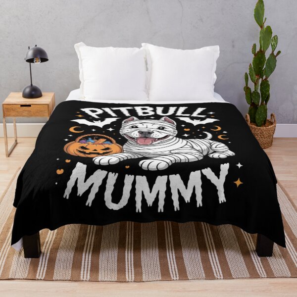 Item preview, Halloween Costume Pitbull Lover Mummy Dog Owner Men Women designed and sold by FortuneFull.