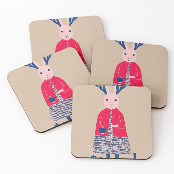 Item preview, Cute Whimsical Jackalope Rabbit designed and sold by bapupa.