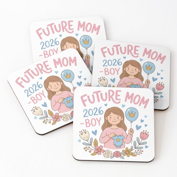 Item preview, Future Mama 2026 – Expecting Baby Boy Reveal designed and sold by LunaticDream.
