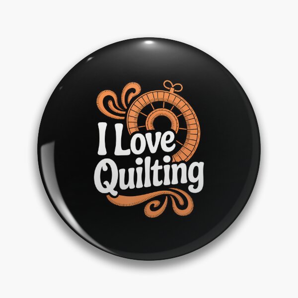 Item preview, I Love Quilting Sewing Art Needlework designed and sold by JaneJanie.