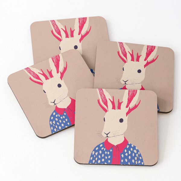 Item preview, Magical Whimsical Jackalope Myth designed and sold by bapupa.