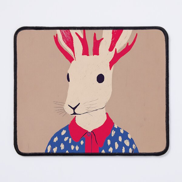 Item preview, Magical Whimsical Jackalope Myth designed and sold by bapupa.