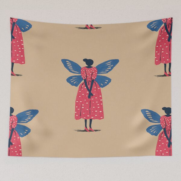 Item preview, Cute Whimsical Pixie Fairy designed and sold by bapupa.