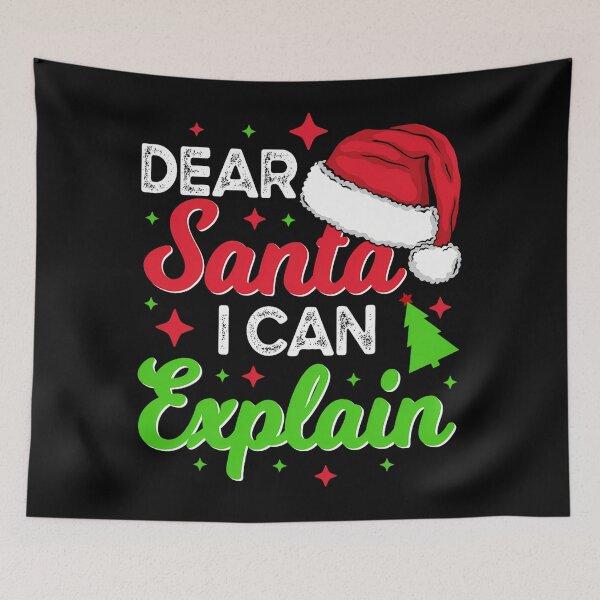 Item preview, Naughty Funny Santa I Santa Can The Explain Dear Christmas List On designed and sold by JoelyNavarro.