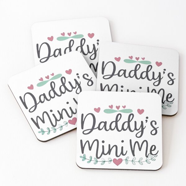 Item preview, ​Daddy's Mini Me - Cute Script Font Design. ​Father Daughter. designed and sold by ZyVoAli.