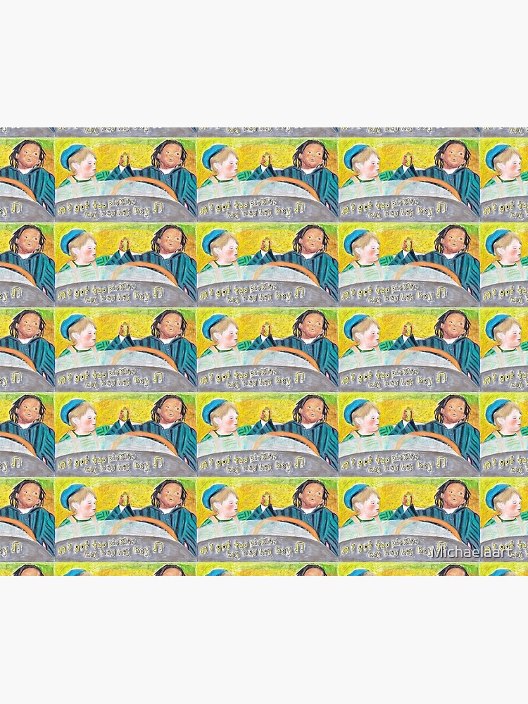 "Little Rascals 3rd 'I've got two pickles'" Tapestry by Michaelaart