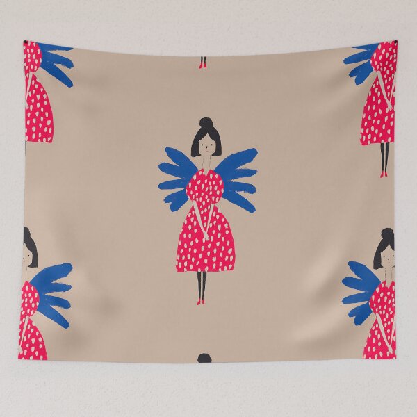 Item preview, Dreamy Whimsical Pixie Sprite designed and sold by bapupa.