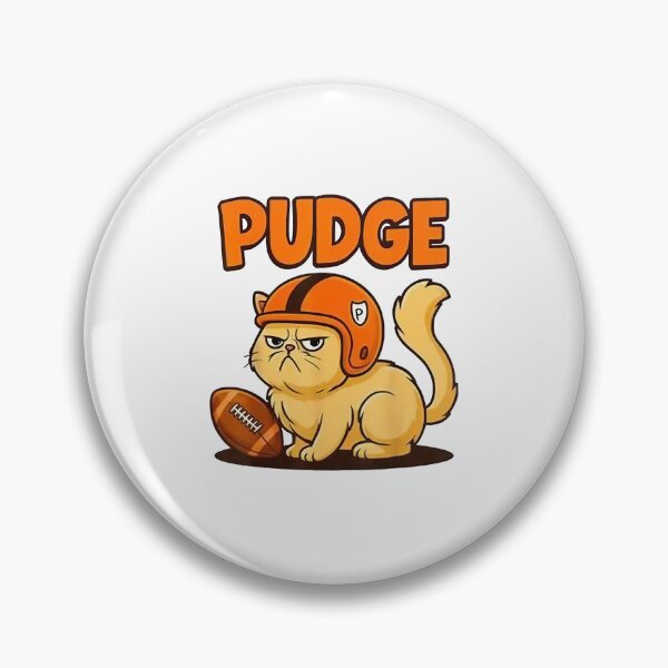 Item preview, Pudge Cat Funny Grumpy Sports  designed and sold by jillianhanna.