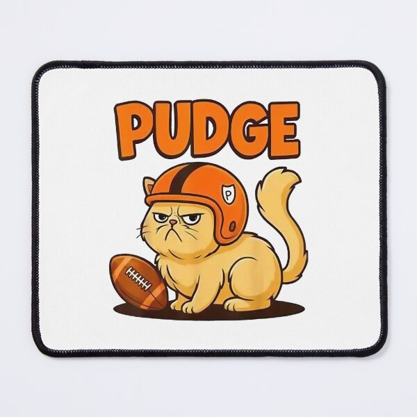 Item preview, Pudge Cat Funny Grumpy Sports  designed and sold by jillianhanna.
