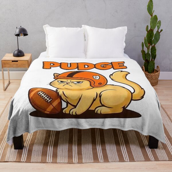 Item preview, Pudge Cat Funny Grumpy Sports designed and sold by jillianhanna.