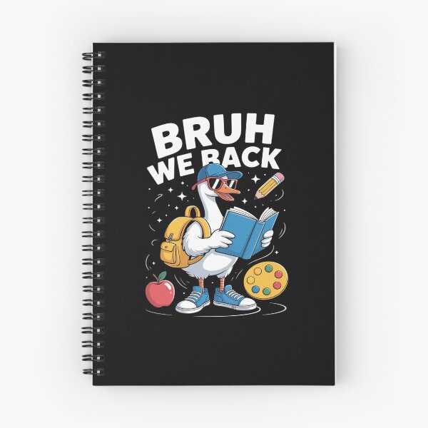 Item preview, Bruh We Back Goose School Vibes Fun Student designed and sold by ShelFisher.