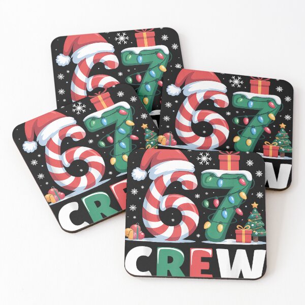 Item preview, 67 Crew Brainrot - Candy Cane Lights designed and sold by Examp1887.