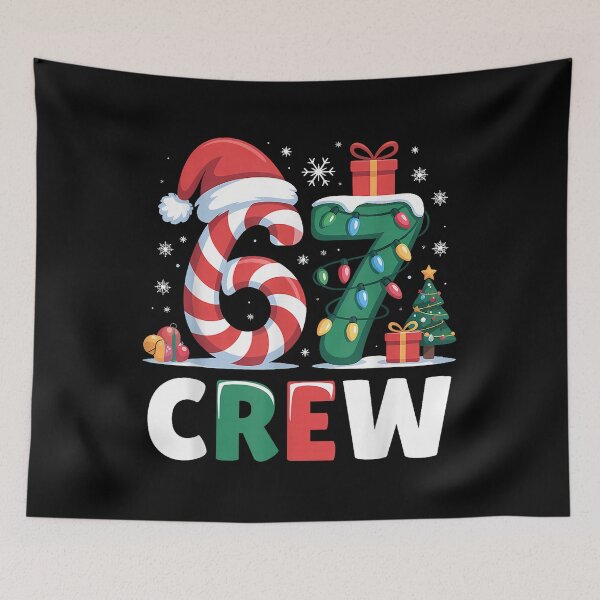 Item preview, 67 Crew Brainrot - Candy Cane Lights designed and sold by Examp1887.
