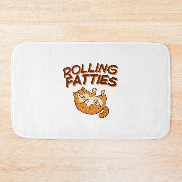 Item preview, Rolling Fatties Cat Funny Fat Cat Sarcastic Pet Owner Gift Chubby Cat  designed and sold by jillianhanna.
