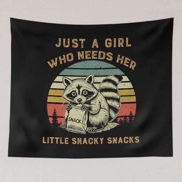 Item preview, Just A Girl Who Love Snacks Tee designed and sold by DanaKathe.