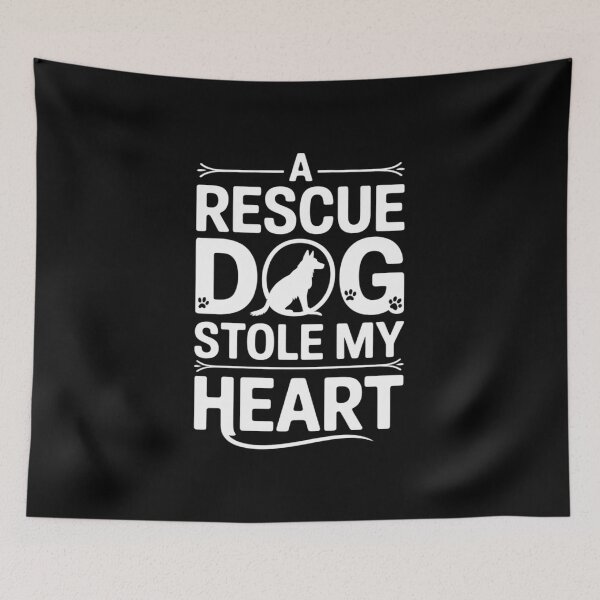 Item preview, A Rescue Dog Stole My Heart, Dog Rescue Adoption Foster Dog  designed and sold by MyzoToyota.