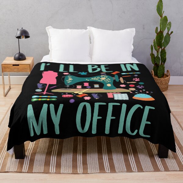 Item preview, I'Ll Be In My Office Sewing Room Sewing Quilting Lovers Tee designed and sold by EdithKelly1.