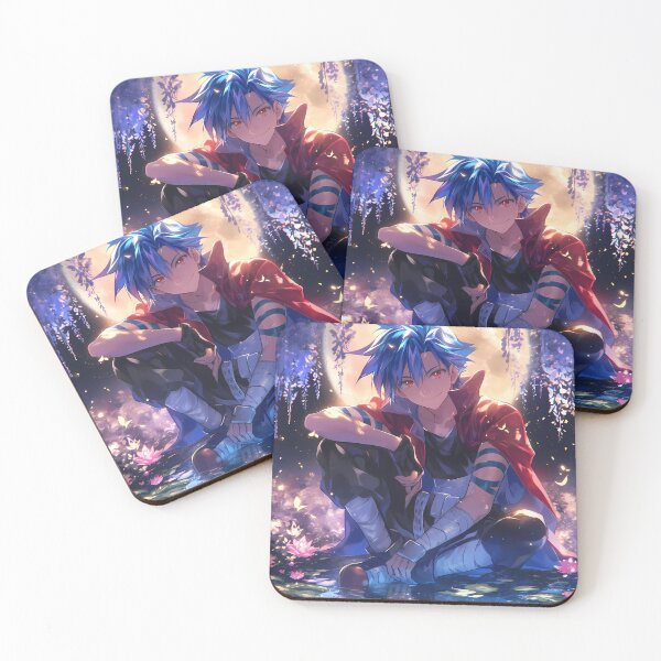Item preview, Kamina Gurren Lagann Anime Wisteria Moonlit Heroic Night Fiery Spirit designed and sold by thedarvills.