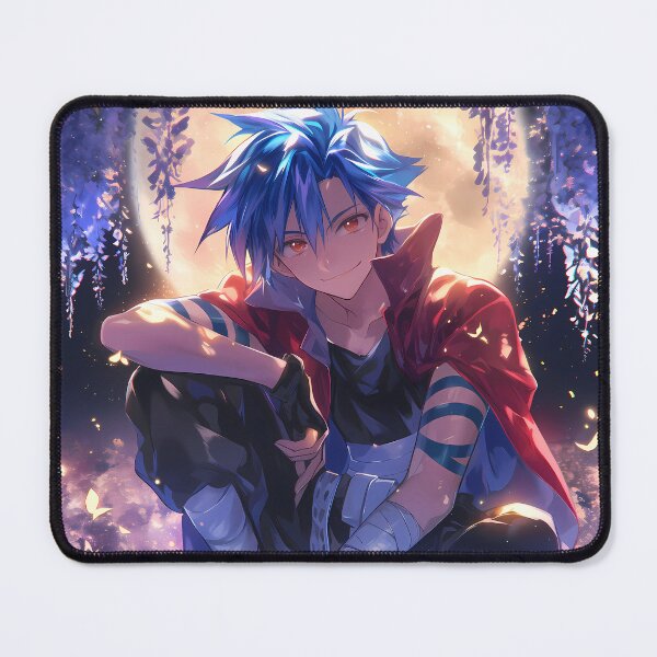 Item preview, Kamina Gurren Lagann Anime Wisteria Moonlit Heroic Night Fiery Spirit designed and sold by thedarvills.