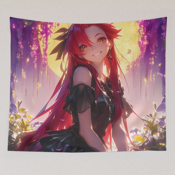Item preview, Yoko Littner Gurren Lagann Anime Wisteria Moonlit Fantasy Night Beauty designed and sold by thedarvills.