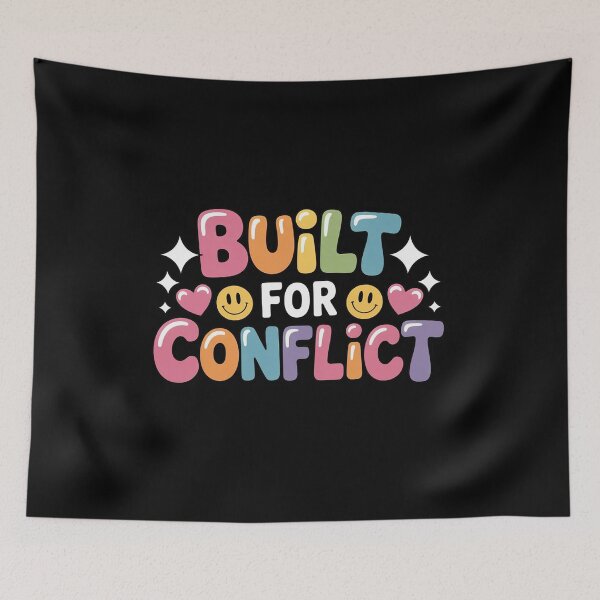 Item preview, Built for Conflict Sarcastic Attitude Tension designed and sold by Sandrhaus.