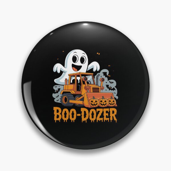 Artikelvorschau, Bulldozer Halloween Boo Dozer Baufahrzeug Junge Kinder entworfen und verkauft von Sandrhaus.
