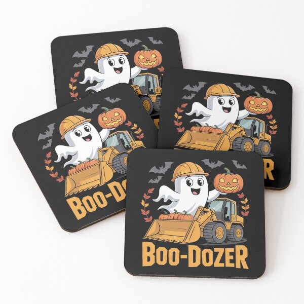 Item preview, Bulldozer Halloween Boo Dozer Construction Truck Kids designed and sold by Sandrhaus.