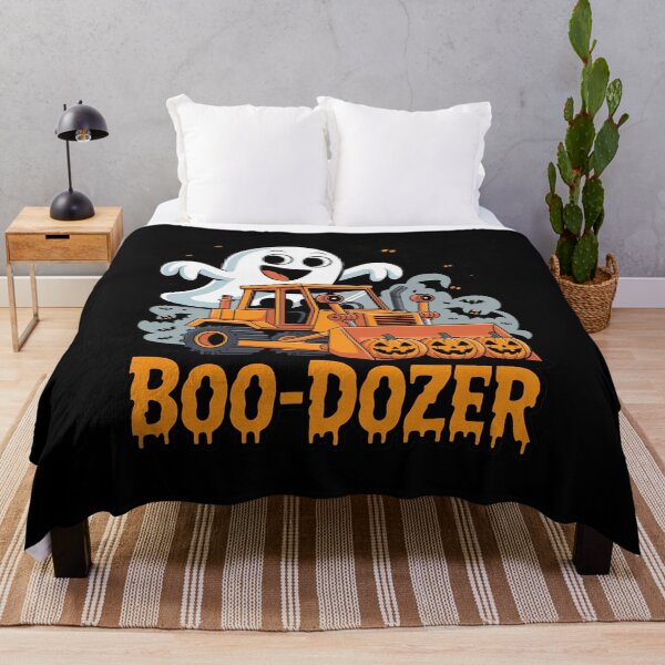 Item preview, Bulldozer Halloween Boo Dozer Construction Truck Boy Kids designed and sold by Sandrhaus.
