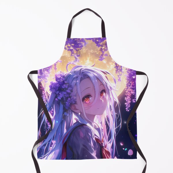 Item preview, Shiro No Game No Life Anime Wisteria Moonlit Fantasy Dreamy Night Beauty designed and sold by thedarvills.