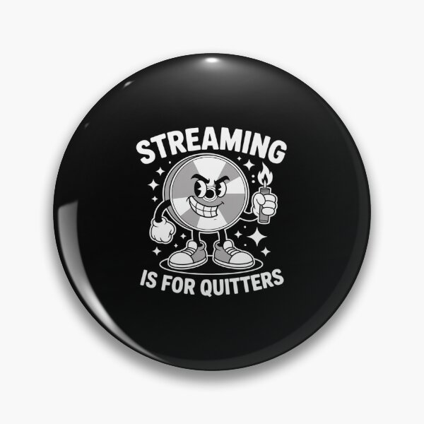 Item preview, Burning Streaming is for Quitters designed and sold by Sandrhaus.