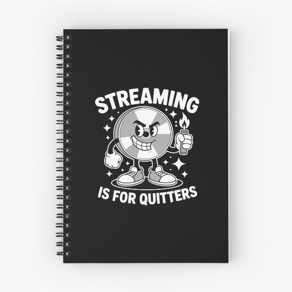 Item preview, Burning Streaming is for Quitters designed and sold by Sandrhaus.
