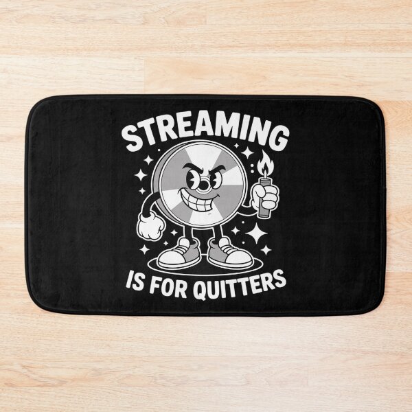 Item preview, Burning Streaming is for Quitters designed and sold by Sandrhaus.