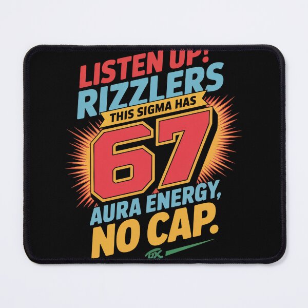 Item preview, Listen Up Rizzlers This Sigma Has 67 Aura Energy Six Seven designed and sold by milanforbes.