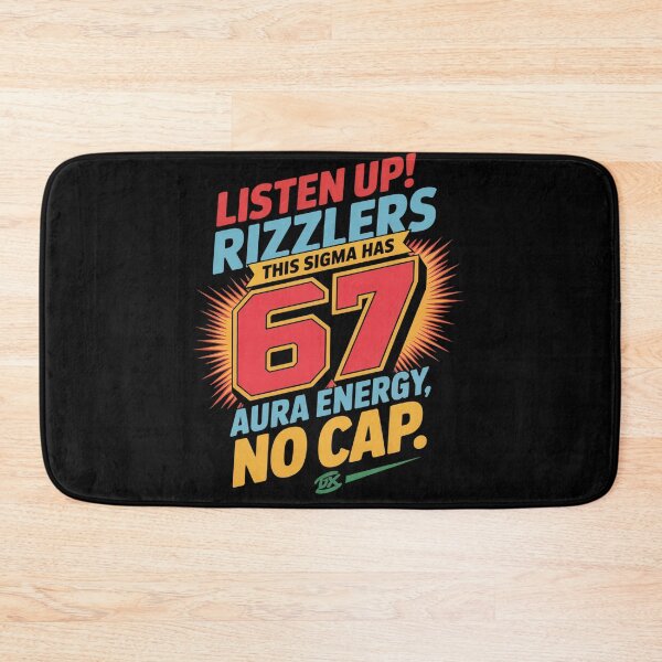 Item preview, Listen Up Rizzlers This Sigma Has 67 Aura Energy Six Seven  designed and sold by milanforbes.