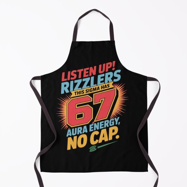 Item preview, Listen Up Rizzlers This Sigma Has 67 Aura Energy Six Seven designed and sold by milanforbes.