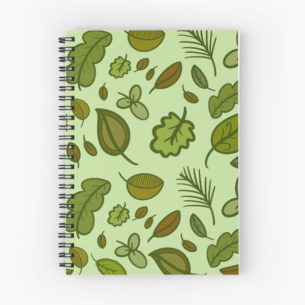 Item preview, Green leaves pattern designed and sold by mimi111art.