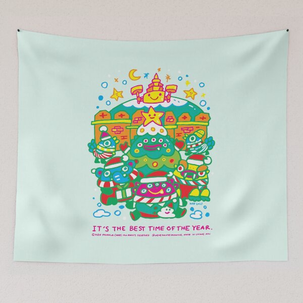 Item preview, Xmas time in Thaphae gate Chiang Mai, neon version designed and sold by Ken Hamala.