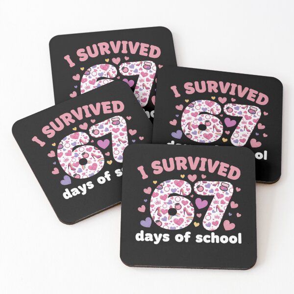 Item preview, 67 School Meme I Classic of Teacher Days Student Survived 67 Funny designed and sold by SteveSaccoro.