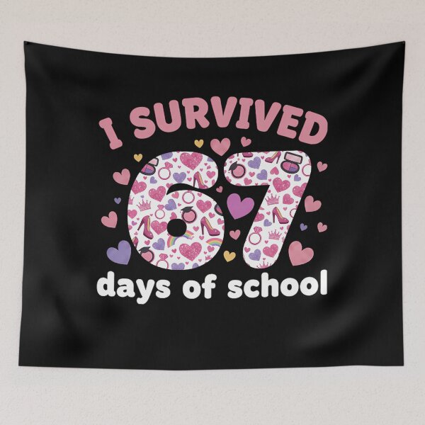 Item preview, 67 School Meme I Classic of Teacher Days Student Survived 67 Funny designed and sold by SteveSaccoro.