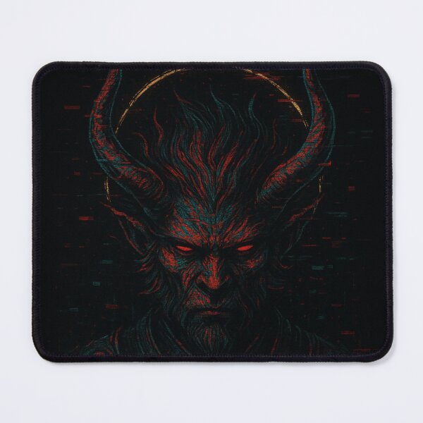 Item preview, Glitched Hell Deity | Corrupted Mythical Demon Art designed and sold by Broskartusa.