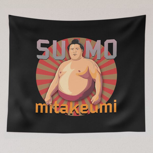 Item preview, Sumo Wrestler Mitakeumi Rikishi designed and sold by joebarravec.