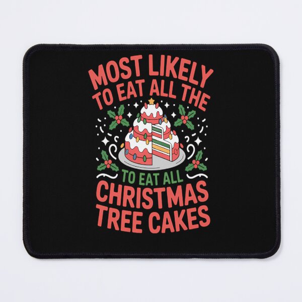 Item preview, Vintage Cakes Most The All Tree Eat Christmas Retro To Likely Classic Funny designed and sold by MediarMedic.
