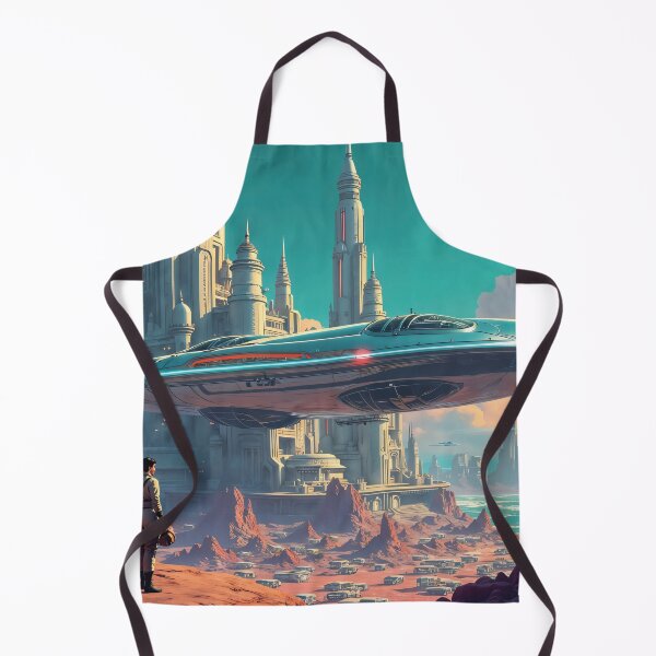 Item preview, retro futuristic space travel designed and sold by Mauswohn.