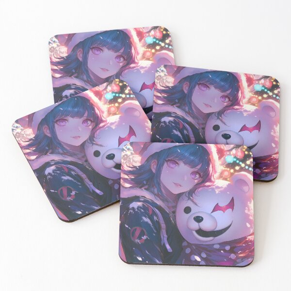 Item preview, Monokuma Danganronpa Christmas Winter Anime Holiday Snowman Festive Night Lights designed and sold by thedarvills.