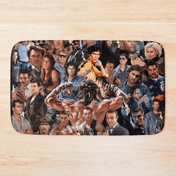 Item preview, Collage Of Action Heroes  designed and sold by Fed Up Design & Creation.