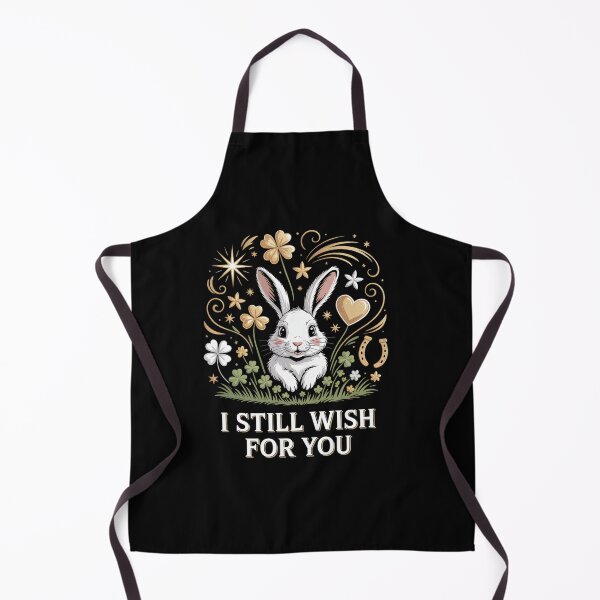 Item preview, I Still Wish for You Lucky Rabbit 1111 Stars Clover Signs designed and sold by estellaken.